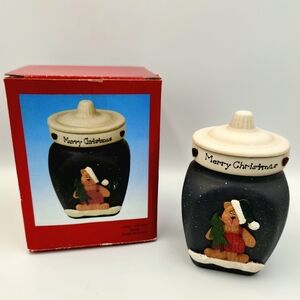 CMI Henton Seasons Greetings Christmas Is For Friends Candle / Candle Holder